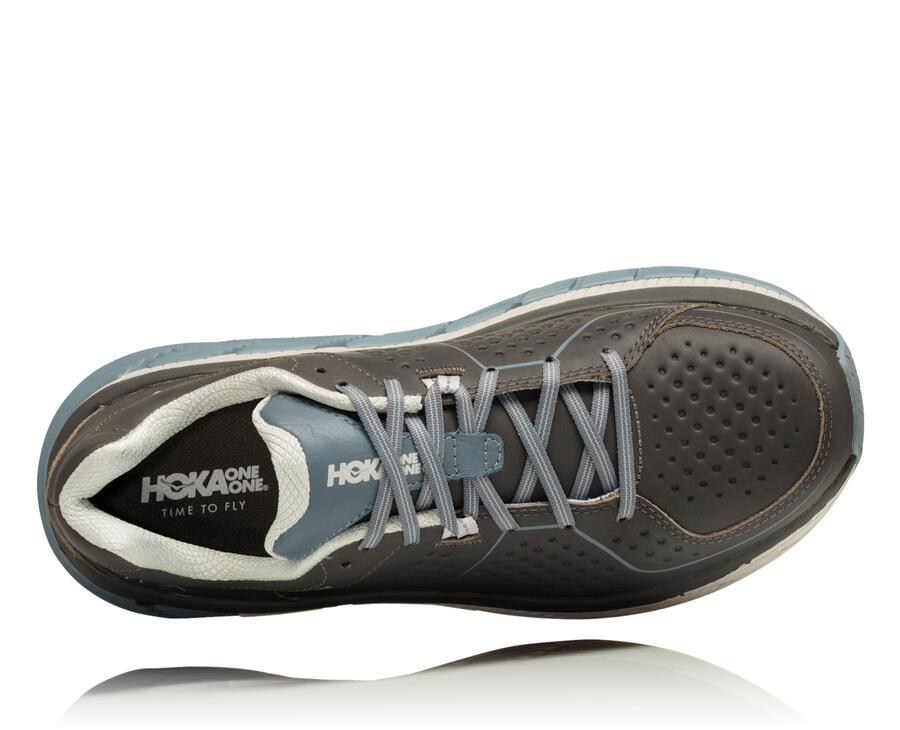 Hoka One One Tenisky Damske Hnede - Gaviota Kožené - 90417-ZVBX